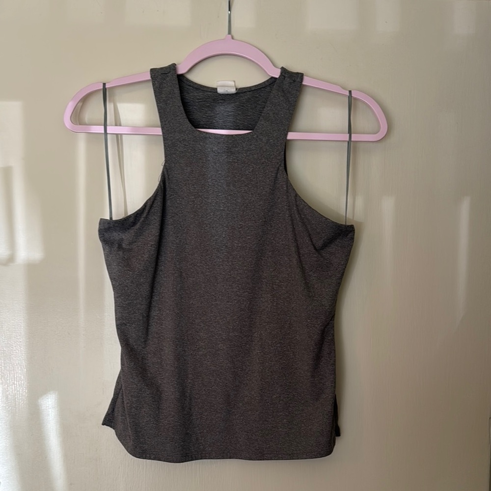 Gray Sleeveless Women's Top